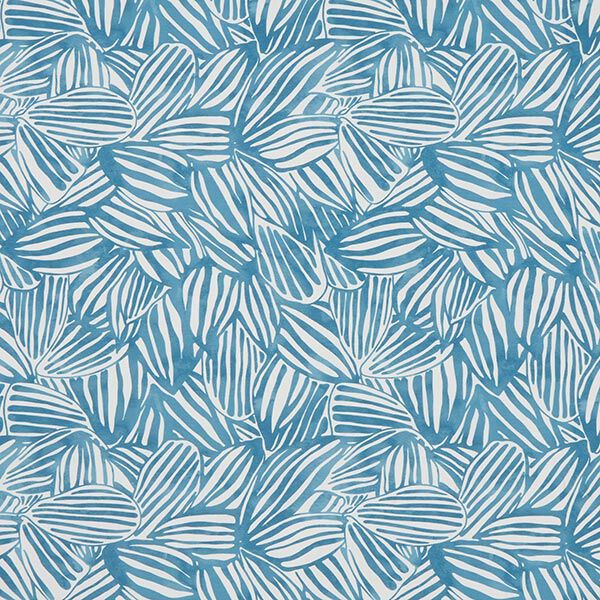 Outdoorstoff Canvas abstrakte Blätter – blau, image number 1
