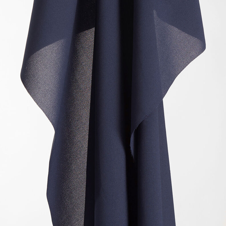 Crêpe Georgette – schwarzblau,  image number 5