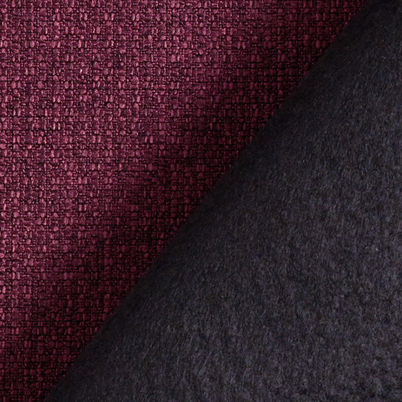 Polsterstoff Webstruktur – aubergine,  image number 3