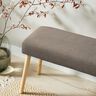 Polsterstoff klassisch Uni – taupe,  thumbnail number 8