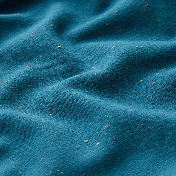 Kuschelsweat bunte Sprenkel – petrol, image number 2