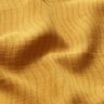 Leinen-Baumwoll-Mix Jacquard Wellenmuster – currygelb,  thumbnail number 2