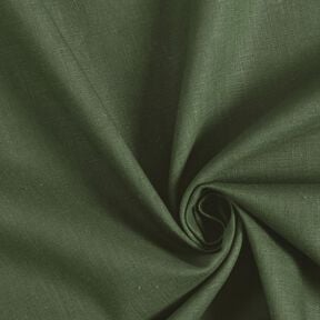 Leinenstoff Ramie-Mix medium – tannengrün,  Leinenstoff Ramie-Mix medium – tannengrün,