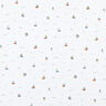 Baumwolljersey Segelbötchen – wollweiss | Reststück 100cm,  thumbnail number 1