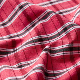 Blusen & Hemdenstoff Karo – rot, 