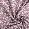 Baumwolljersey Blümchen bi-color – dunkelaltrosa | Reststück 70cm,  thumbnail number 3