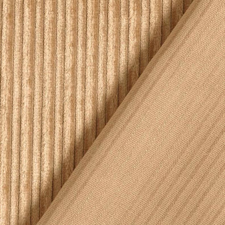 Stretch Cord Baumwoll-Viskose-Mix Uni – beige, image number 3