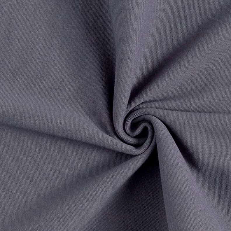 Bündchenstoff Uni – schwarzblau,  image number 1