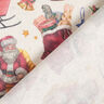 Dekostoff Halbpanama nostalgische Weihnachtszeit – natur/rot,  thumbnail number 4