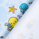 Baumwolljersey Unterwasserwelt – babyblau,  thumbnail number 4