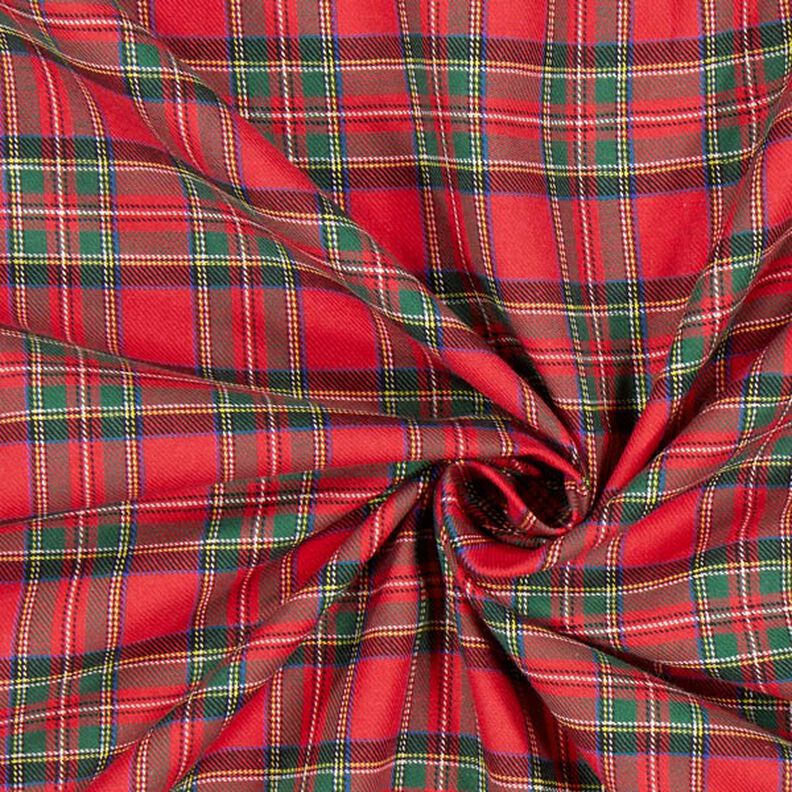 Baumwollflanell Schottenkaro Glenside – rot,  image number 2