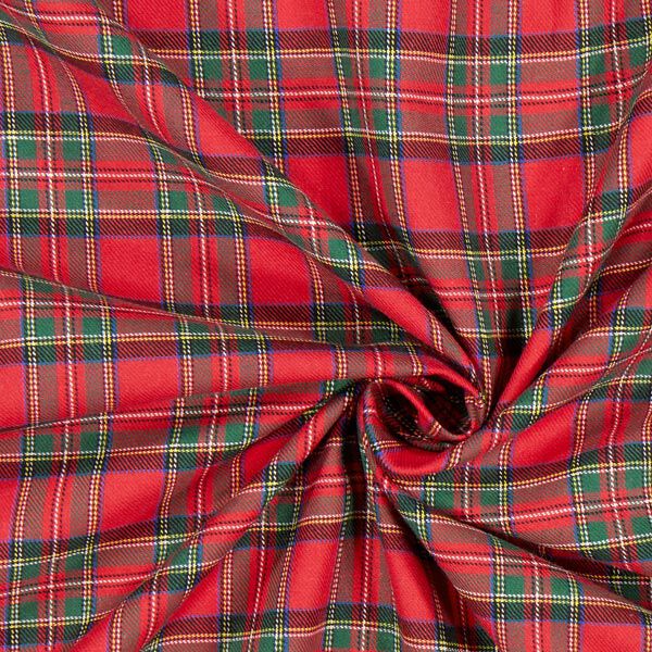 Baumwollflanell Schottenkaro Glenside – rot,  image number 2