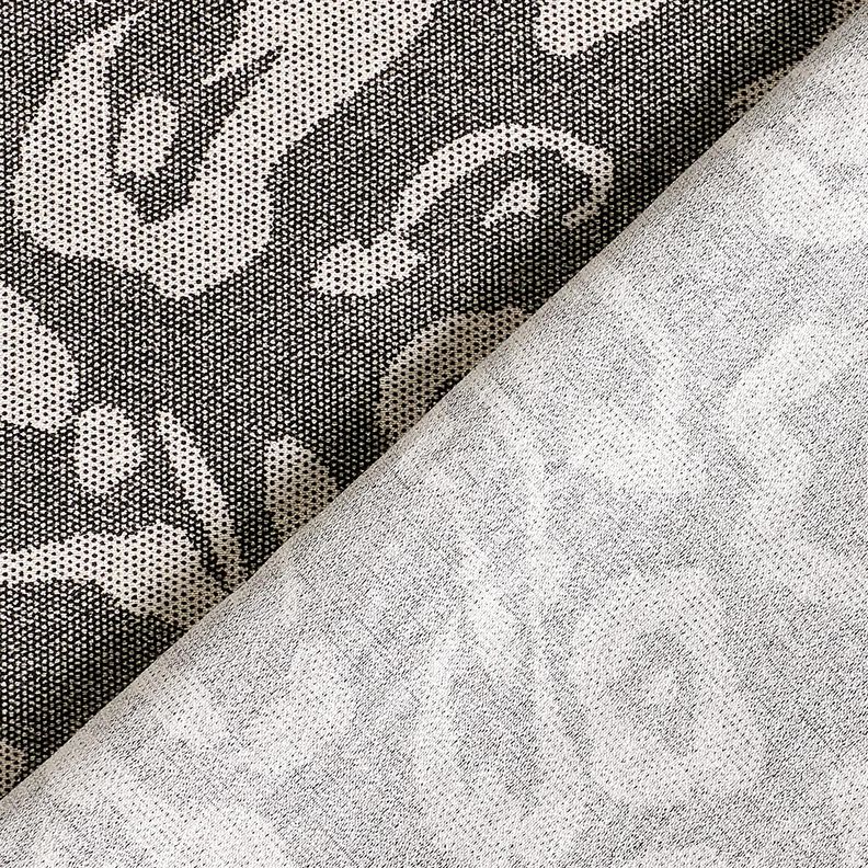 Viskosestoff Air Flow Leo, anthrazit &ndash; wollweiss/schwarz,  image number 4