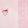 Baumwolljersey schlafendes Glitzer-Reh Panel | Glitzerpüppi – rosé/hellaltrosa,  thumbnail number 1