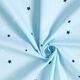 GOTS Baumwollpopeline Skribbel-Optik Sterne | Tula – hellblau,  thumbnail number 3