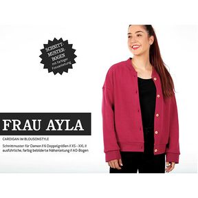 FRAU AYLA Cardigan im Blousonstyle | Studio Schnittreif | XS-XXL, 