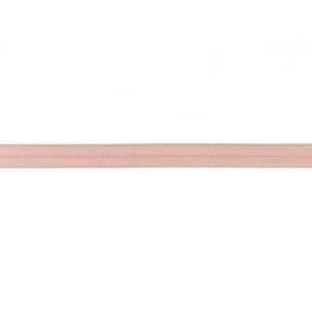 Elastisches Einfassband (Falzgummi) glänzend [15 mm] – hellaltrosa, 