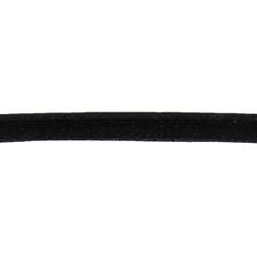 Paspelband Polycotton [15 mm] – schwarz, 