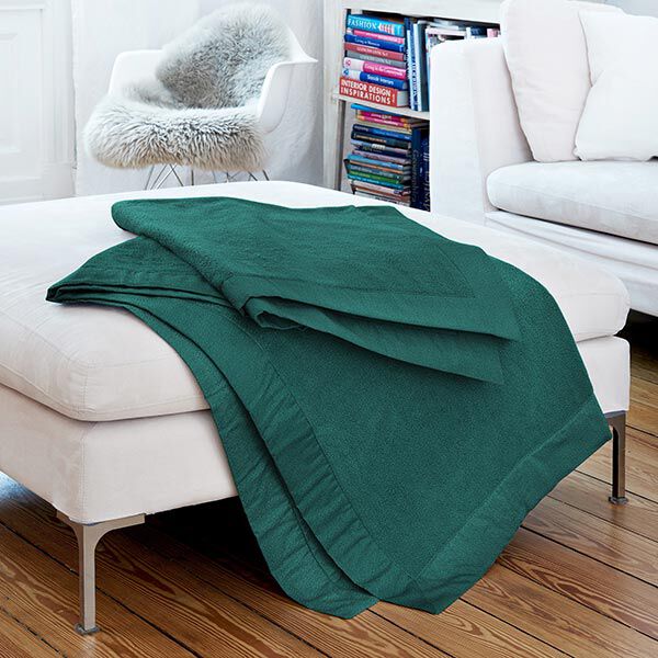 Antipilling Fleece – petrol | Reststück 100cm