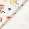 French Terry Sommersweat Katzen und Aliens im Weltall Digitaldruck – elfenbein,  thumbnail number 4