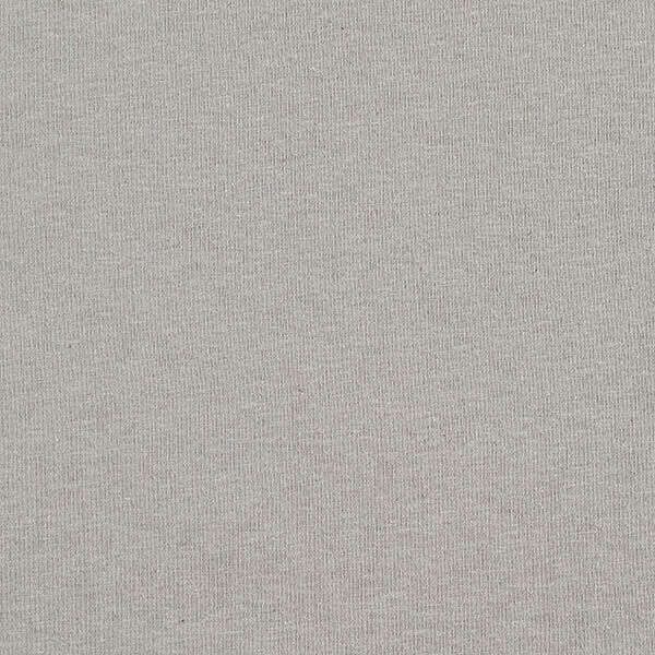 Jersey Baumwoll-Leinen-Mix uni – grau