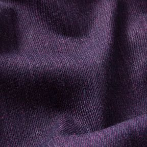 Denim Baumwoll-Mix Melange – aubergine, 