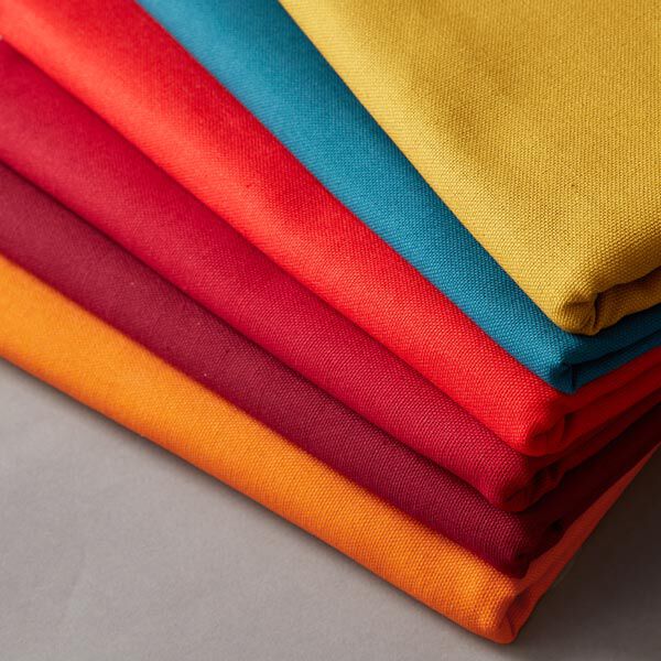 Dekostoff Canvas – bordeauxrot | Reststück 100cm