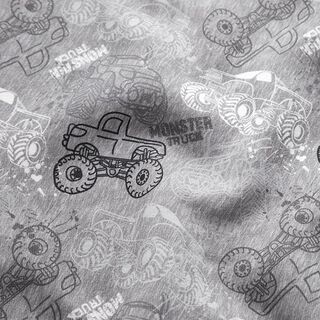 Sweatshirt angeraut Monstertrucks Melange – grau, 