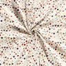 Baumwollstoff Popeline kleine Weihnachtsmotive – hellbeige/gold,  thumbnail number 3