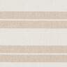 Dekostoff Canvas Streifenmix recycelt – beige,  thumbnail number 1