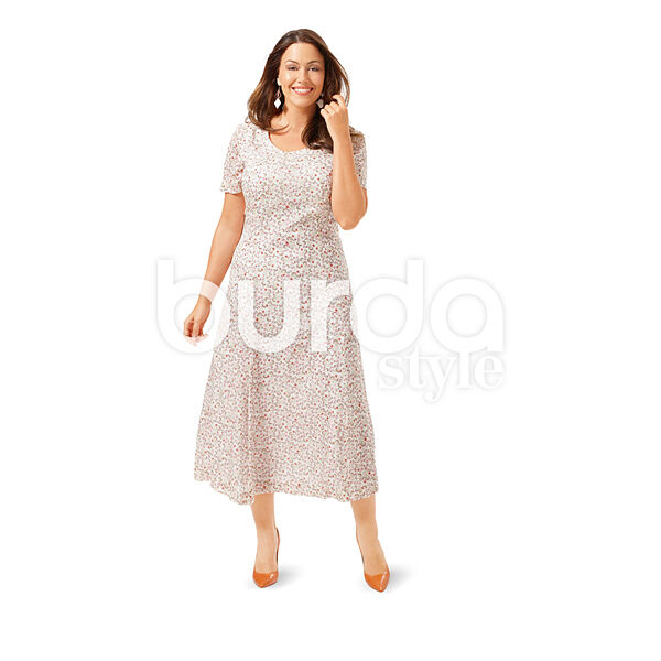 Plus-Size Kleid | Burda 6680 | 46-60,  image number 2