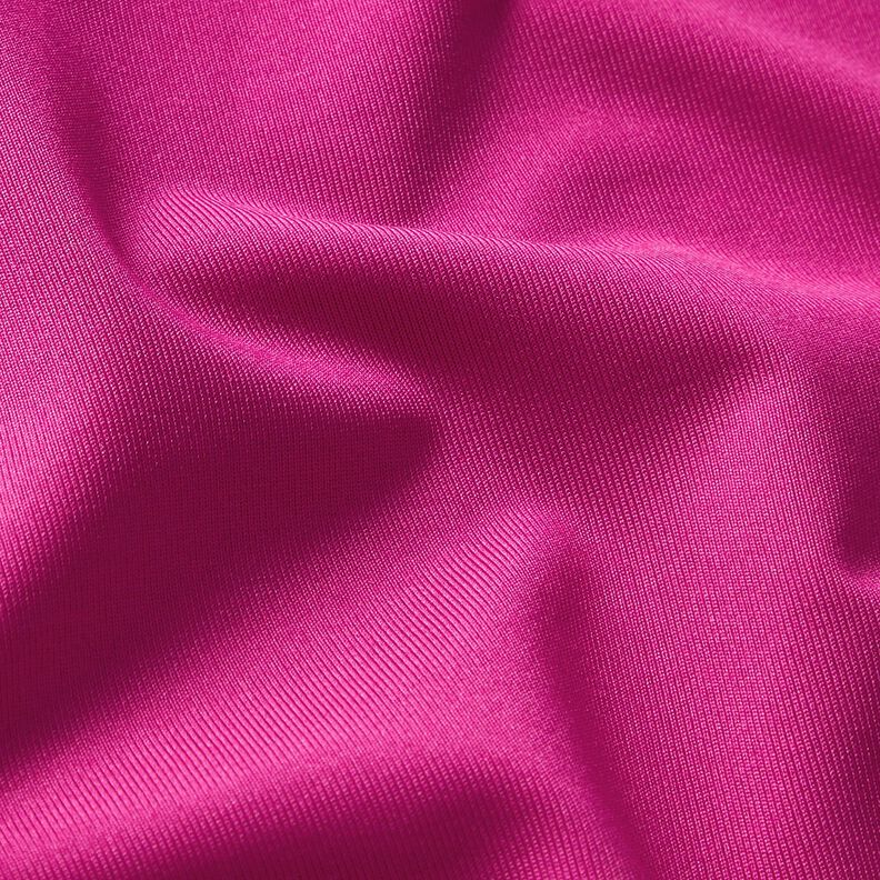 Jersey angeraute Innenseite Uni – intensiv pink,  image number 2