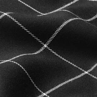 Viskosemix Stretch Karos – schwarz/weiss, 