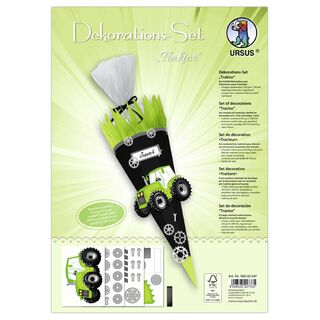Dekorations-Set Traktor, 