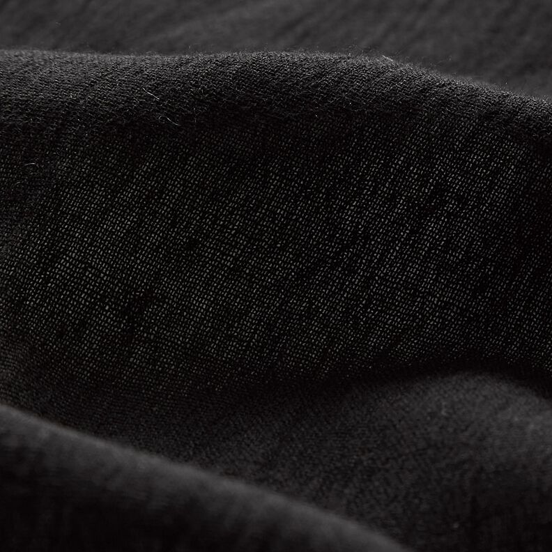 Kreppgewebe Baumwolle – schwarz,  image number 5