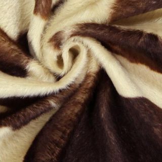 Tierfellimitat Kuh – braun, 