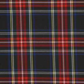 Schottenkaro Tartan Karo Groß – schwarz, 