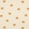 GOTS Baumwolljersey Bären | Poppy Fabrics – wollweiss/hellbraun,  thumbnail number 1