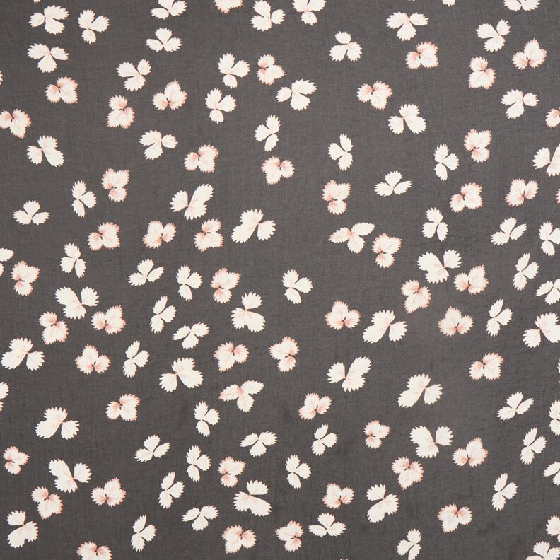 Chiffon Blätter – schwarz/weiss,  image number 1
