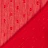 Chiffon Dobby Metallic Nadelstreifen – rot/silber metallic,  thumbnail number 4