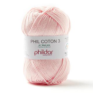 Phil Coton 3, 50 g | Phildar (rosée), 