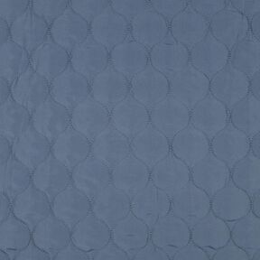 Steppstoff Kreismuster | Poppy Fabrics &ndash; jeansblau, 