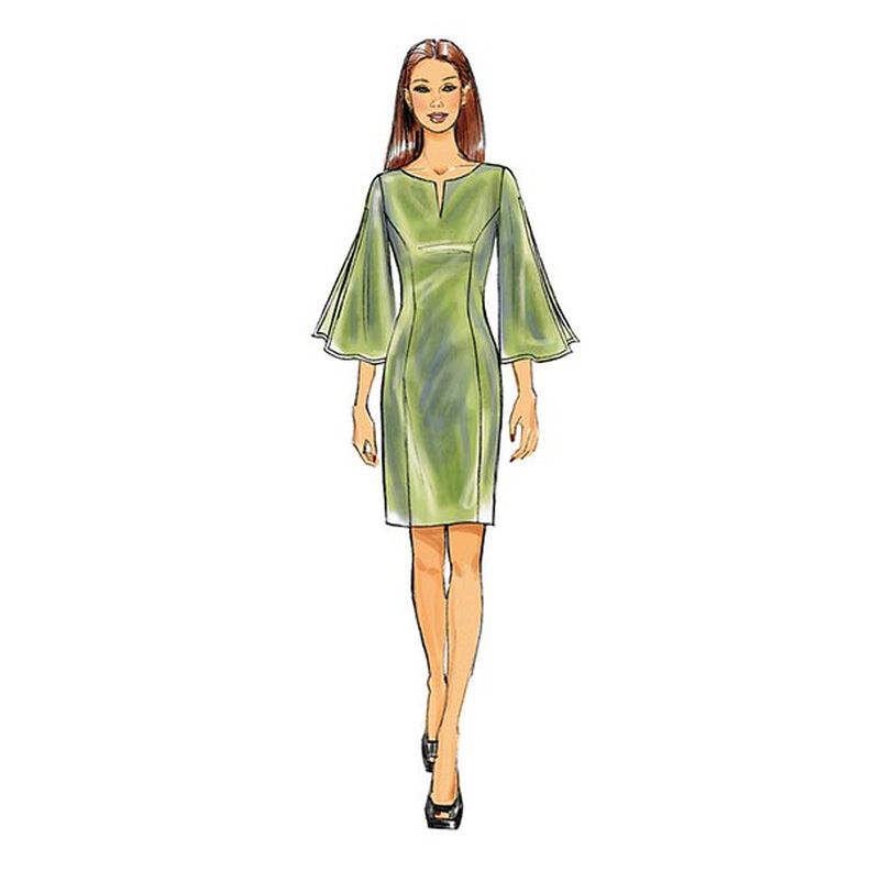 Kleid | Butterick 6624 | 44-50,  image number 3