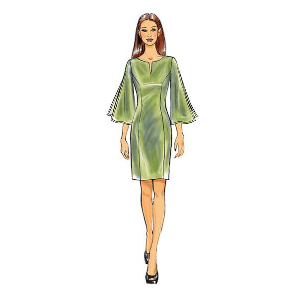 Kleid | Butterick 6624 | 44-50,  image number 3