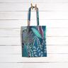 Dekostoff Halbpanama Botanic – marineblau,  thumbnail number 6