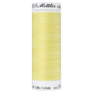 Seraflex Nähgarn für elastische Nähte (0141) | 130 m | Mettler – hellgelb, 