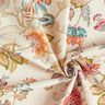 Dekostoff Canvas abstrakte Dahlien – creme/malve,  thumbnail number 3