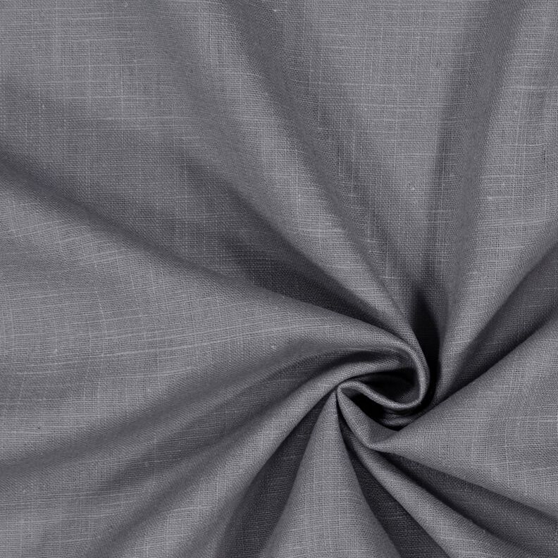 Leinenstoff Ramie-Mix medium – grau,  image number 1