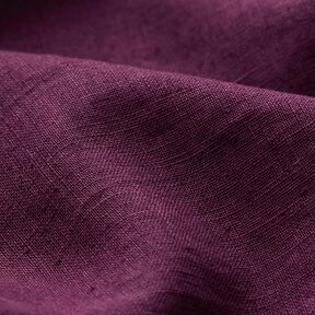 Leichter Leinen-Mix vorgewaschen – merlot, 