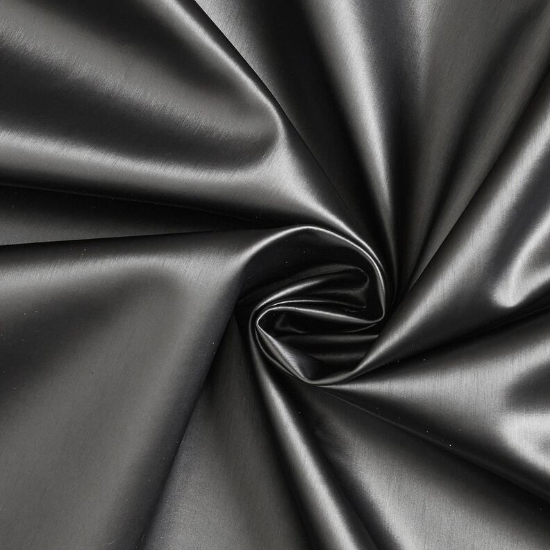 Polsterstoff Lederimitat schimmernd – steingrau,  image number 1